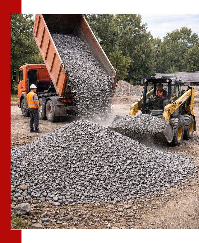 Купить гранитный щебень фракции 5–10 в Краснокамске с доставкой
