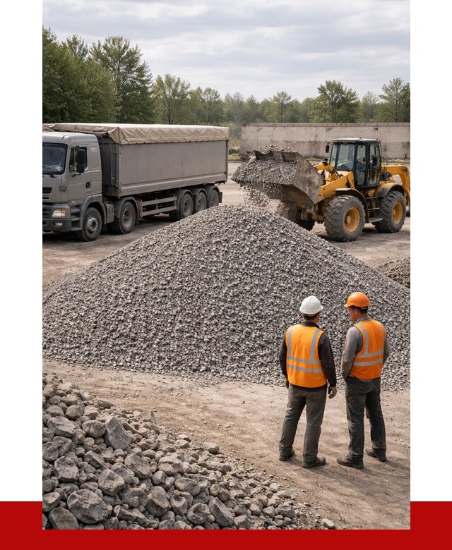Гранитный щебень фракция 5-20 в Краснокамске от 4258 руб | ПРОНЕРУДКнм