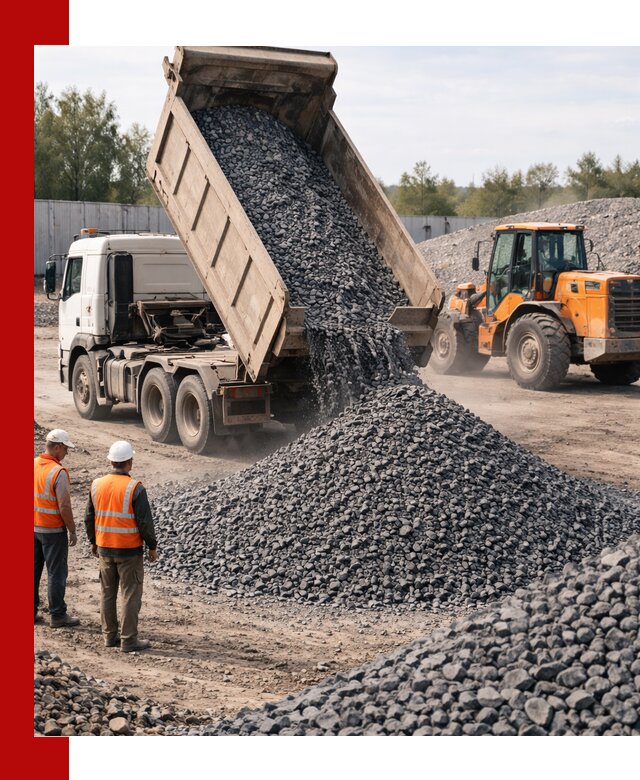 Доставка и продажа щебня габбро-диабаза в Краснокамске