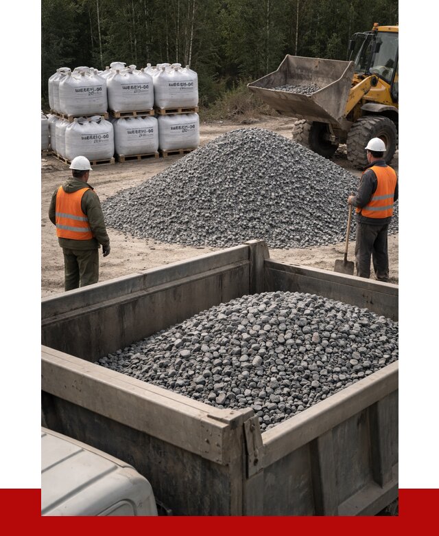 Щебень габбро диабаз 20-40 в Краснокамске от 3447 руб. | ПРОНЕРУДКнм