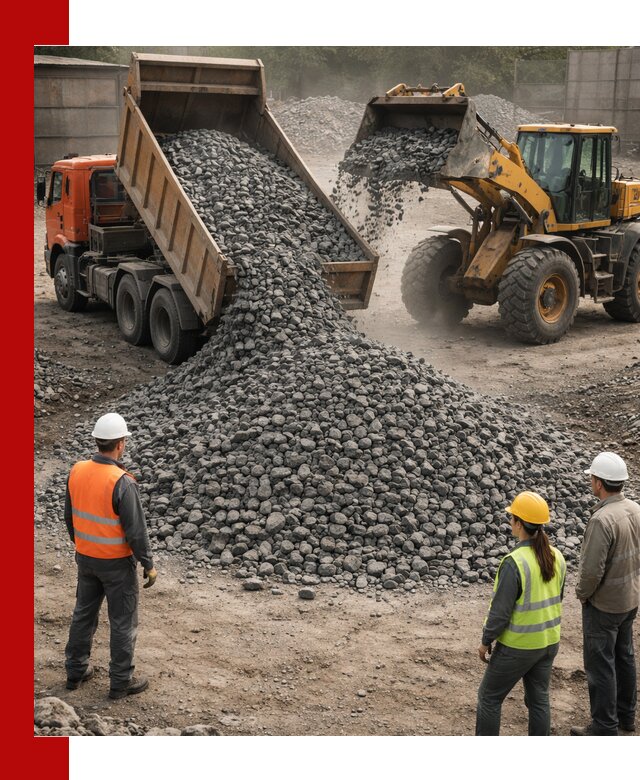 Щебень габбро-диабаз фракция 40–70 доставка в Краснокамске