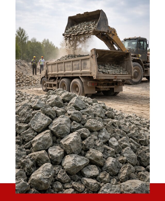 Щебень габбро диабаз фракция 70-150 в Краснокамске от 2838 р.|ПРОНЕРУДКнм