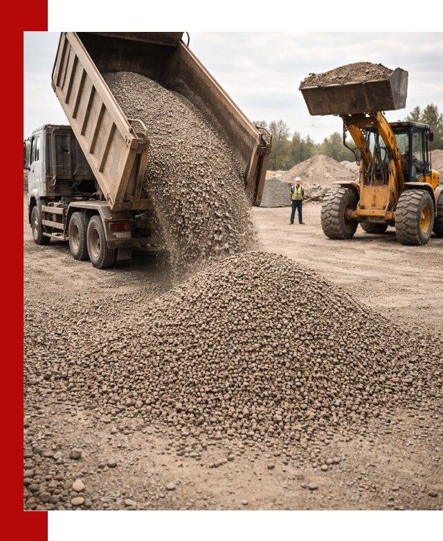 Гравийный щебень фракция 3–10 с доставкой в Краснокамске