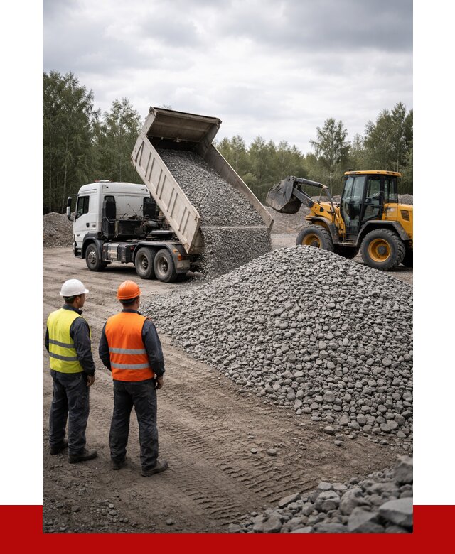 Гравийный щебень фракция 40-70 в Краснокамске от 9630р | ПРОНЕРУДКнм