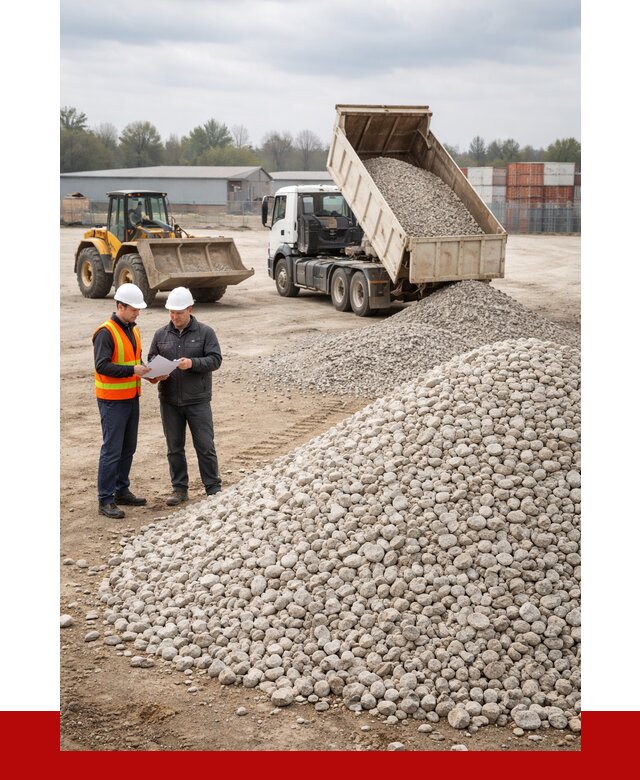 Известняковый щебень в Краснокамске от 1419 р. доставка | ПРОНЕРУДКнм