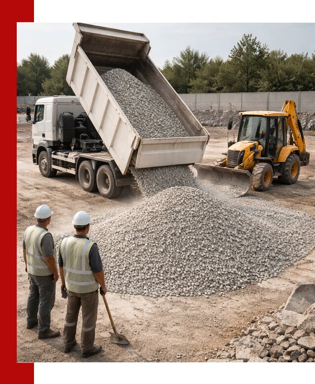 Купить известняковый щебень фракции 5–10 мм с доставкой в Краснокамске