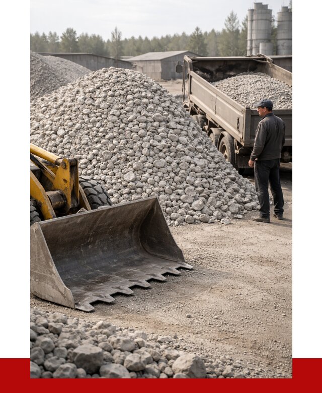 Известняковый щебень фракция 40-70 в Краснокамске от 4258 р. | ПРОНЕРУДКнм