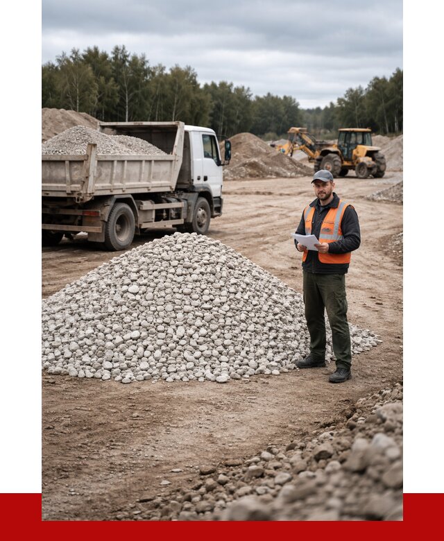 Доломитовый щебень в Краснокамске купить от 2230 р., ПРОНЕРУДКнм