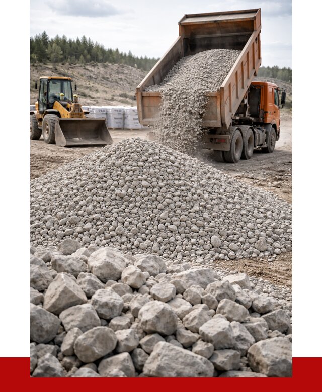 Доломитовый щебень фр. 20-40 в Краснокамске от 4258 р. | ПРОНЕРУДКнм