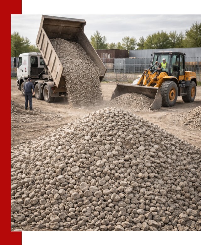 Доломитовый щебень фракции 20–41 с доставкой в Краснокамске