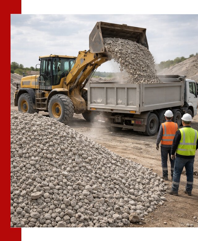 Доломитовый щебень фракция 40–71 доставка и продажа в Краснокамске