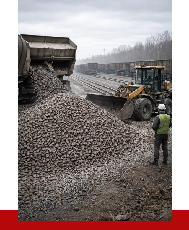 Купить железнодорожный щебень в Краснокамске от 2838 р. | ПРОНЕРУДКнм