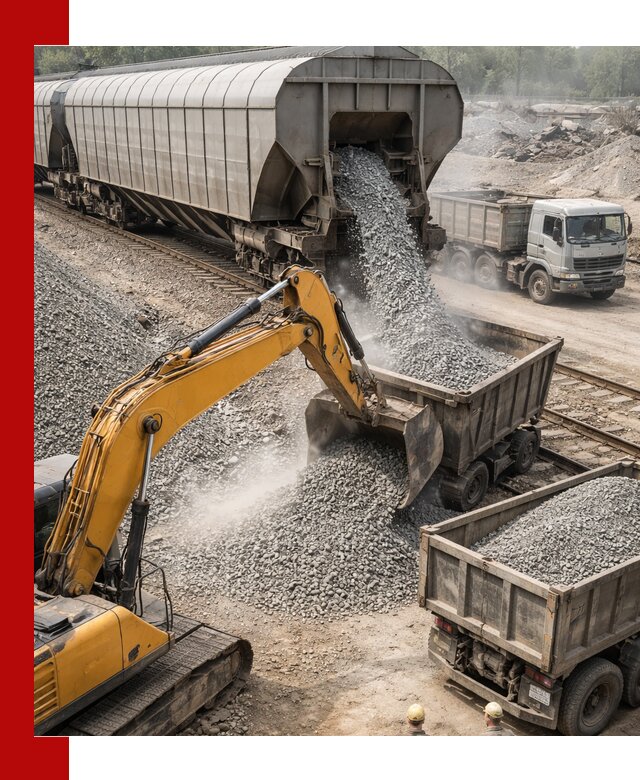 Доставка железнодорожного щебня в Краснокамске крупными партиями быстрого отгруза