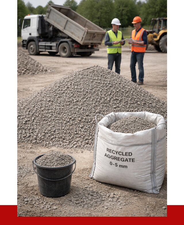 Вторичный щебень фракция 0-5 в Краснокамске от 1622 р. ПРОНЕРУДКнм