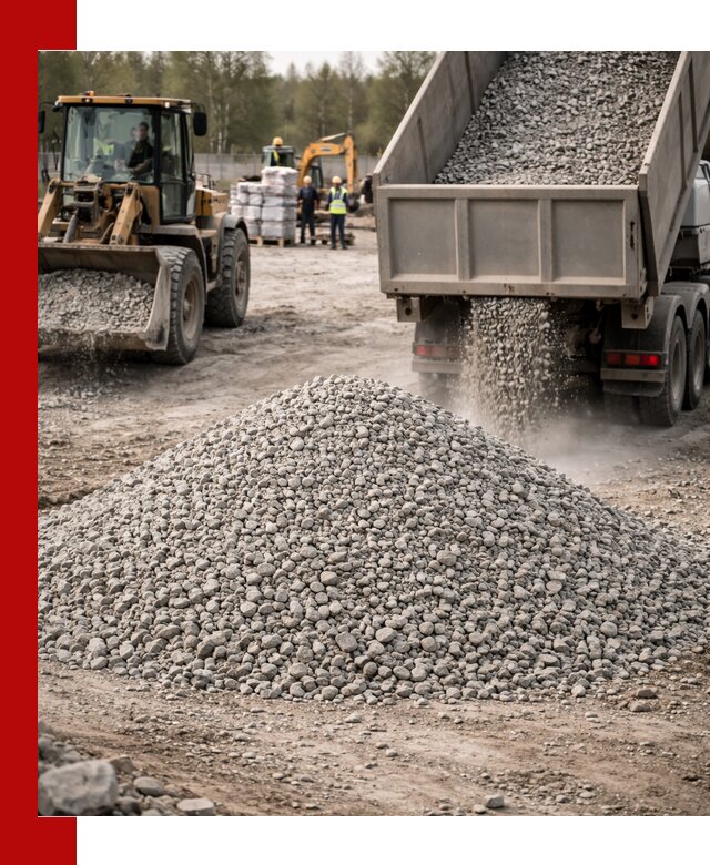 Вторичный щебень фракции 5-20 в Краснокамске — доставка и продажа крупнотоннажно