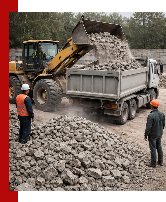 Вторичный щебень фракция 70–150 в Краснокамске с доставкой