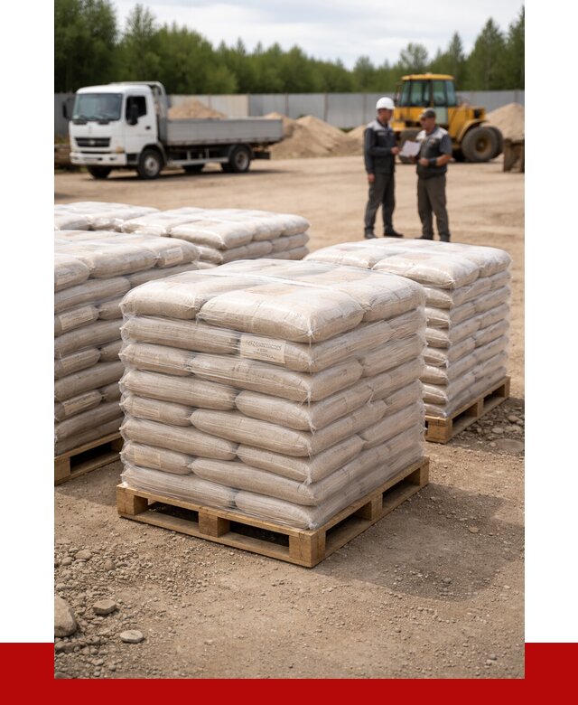 Карьерный песок в мешках в Краснокамске от 1216 р. - ПРОНЕРУДКнм