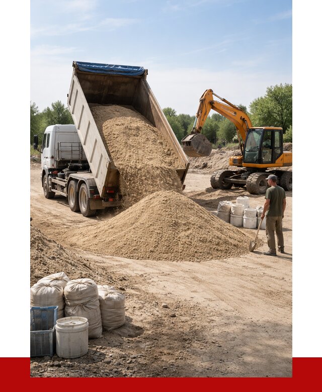 Купить речной песок в Краснокамске от 1216 р. за куб | ПРОНЕРУДКнм