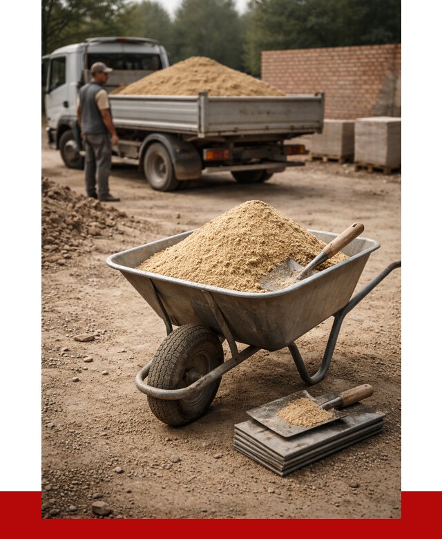 Песок для кладки в Краснокамске с доставкой от 2230 р. | ПРОНЕРУДКнм