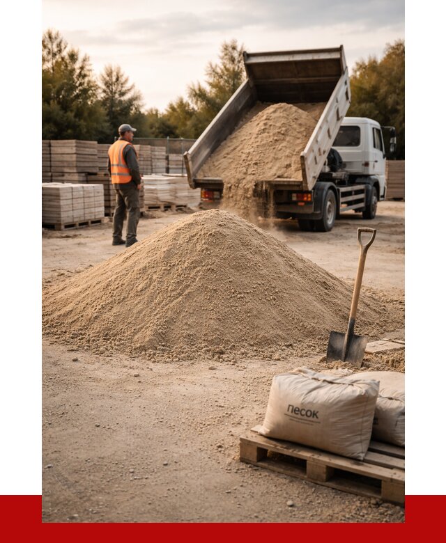 Купить сухой песок в Краснокамске с доставкой от 2433 р. | ПРОНЕРУДКнм