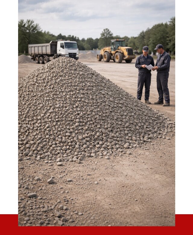 Купить гравий фракция 40-70 в Краснокамске от 1216 р. | ПРОНЕРУДКнм