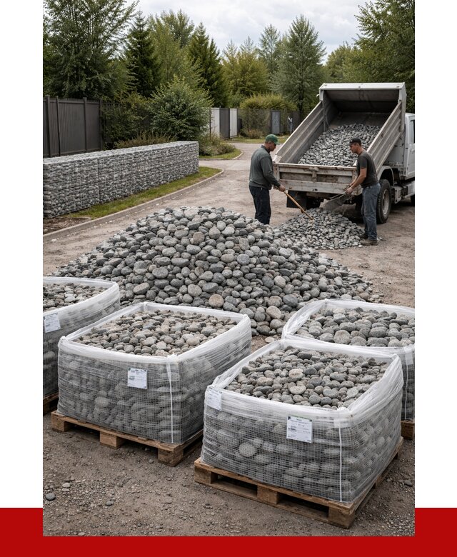 Камень для габионов в Краснокамске от 4258 р. за куб | ПРОНЕРУДКнм