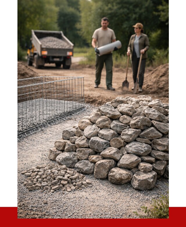 Камень для габионов фракция 100-200 в Краснокамске от 4866 р. | ПРОНЕРУДКнм