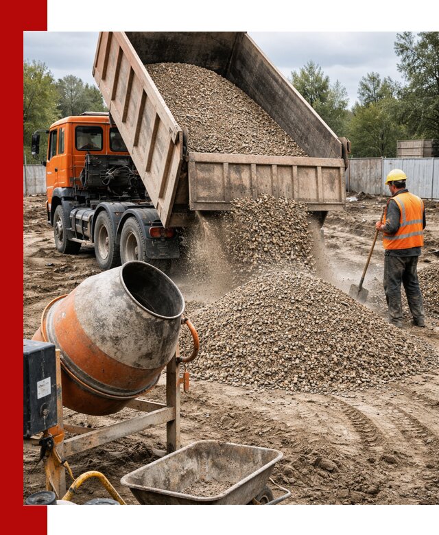 Опгс для бетона с доставкой самосвалом в Краснокамске от производителя