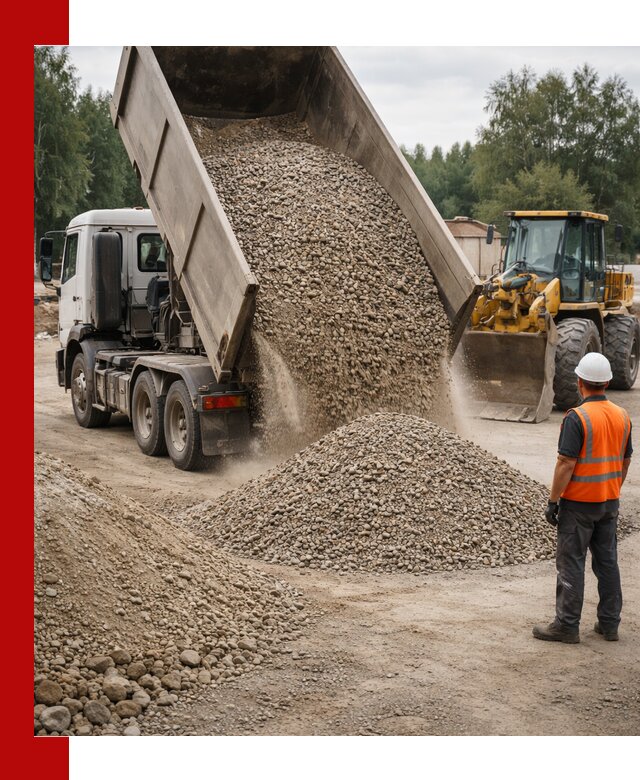 Доставка щпс в Краснокамске — щебеночно-песчаная смесь под заборы и дорожки