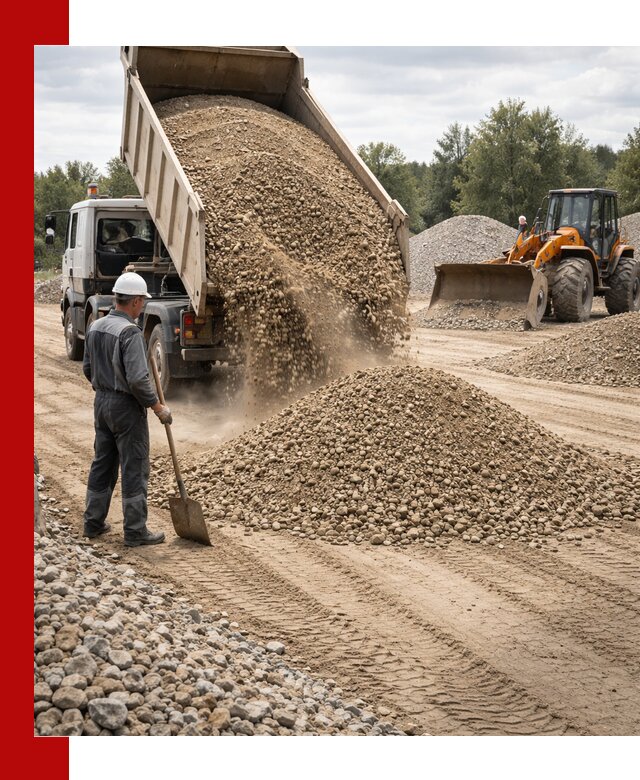 Доставка щпс С3 в Краснокамске самосвалами и бортовыми грузовиками