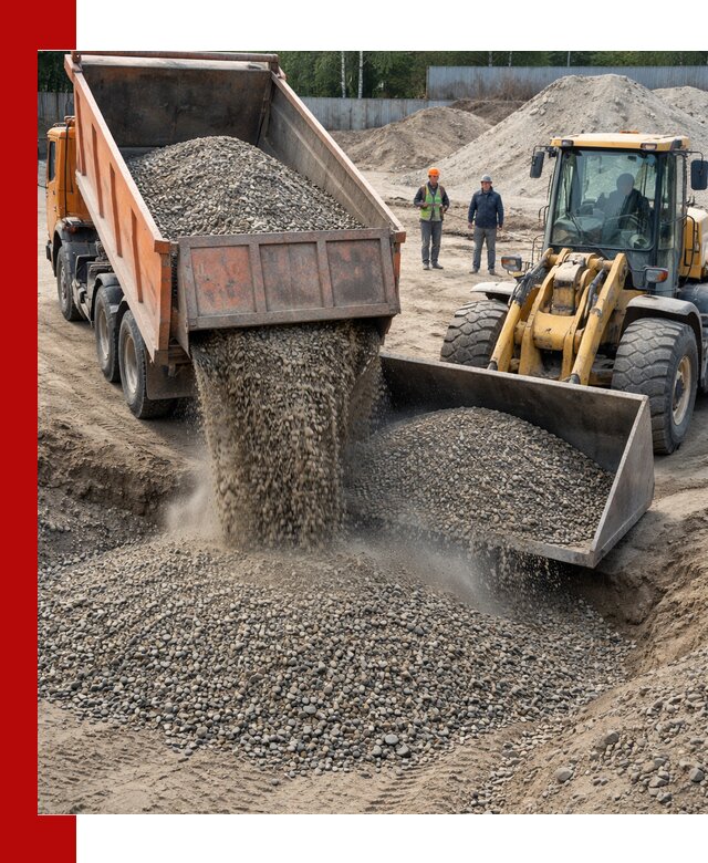 Доставка щпс С9 самосвалами по выгодным тарифам в Краснокамске