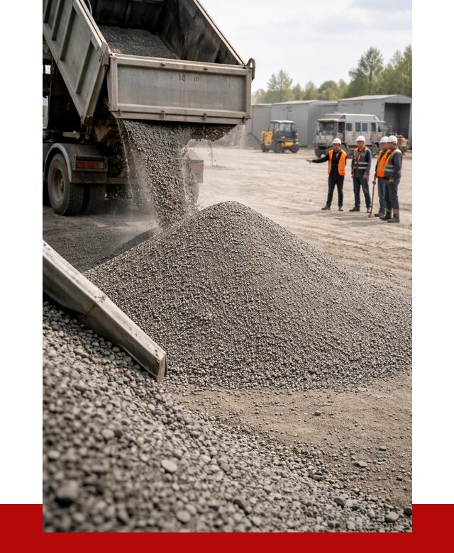 Гравийный отсев 0-5 в Краснокамске от 1216 р. с доставкой | ПРОНЕРУДКнм