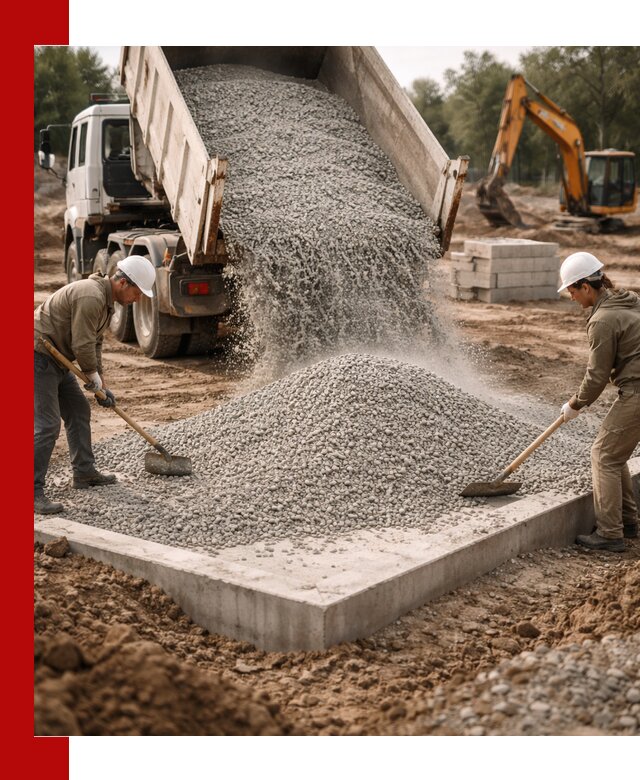 Доставка и продажа отсева для бетона в Краснокамске