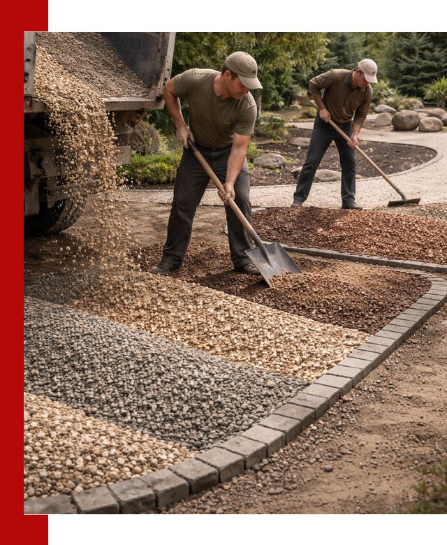 Декоративная крошка для ландшафта в Краснокамске — продажа и доставка