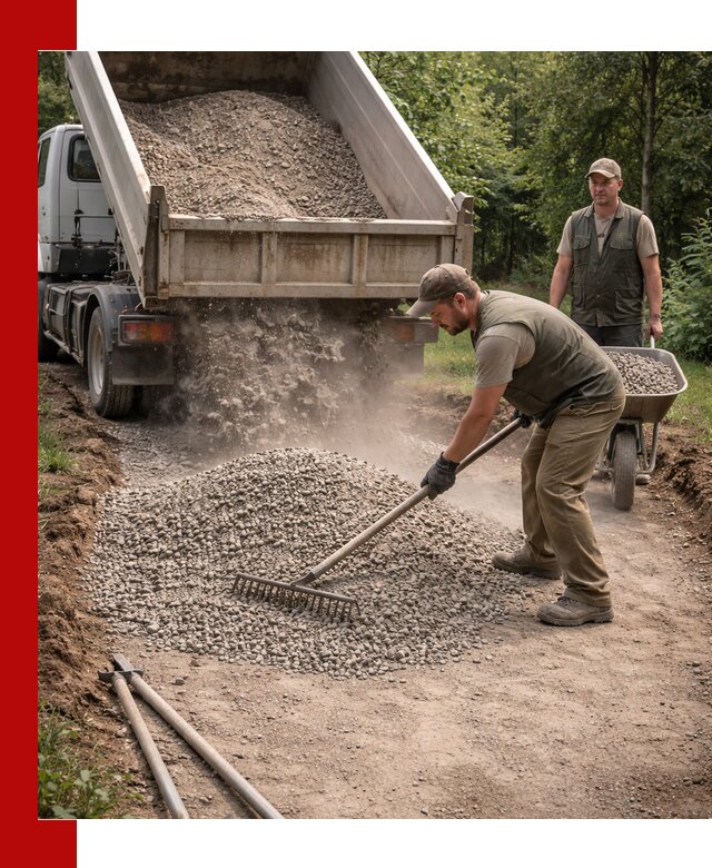 Каменная крошка для дорожек с доставкой в Краснокамске