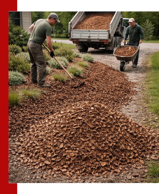 Крошка для мульчирования с доставкой в Краснокамске