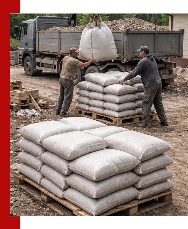Керамзит в мешках с доставкой в Краснокамске от компании-поставщика
