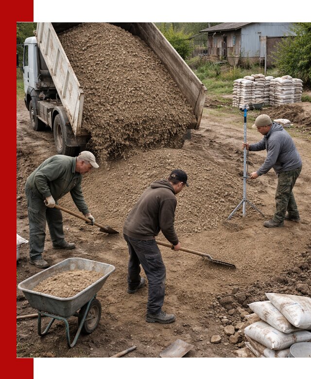 Керамзитовый песок с доставкой в Краснокамске оптом и в розницу