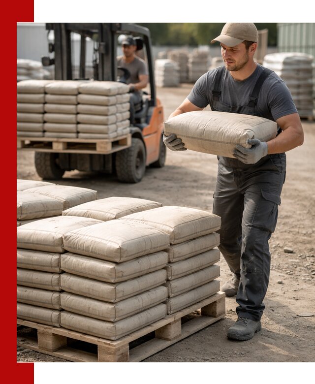 Доставка цемента в мешках оптом и в розницу в Краснокамске