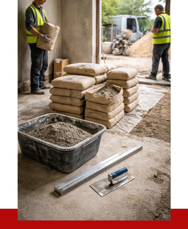 Купить сухую смесь для стяжки в Краснокамске от 4562 р. | ПРОНЕРУДКнм