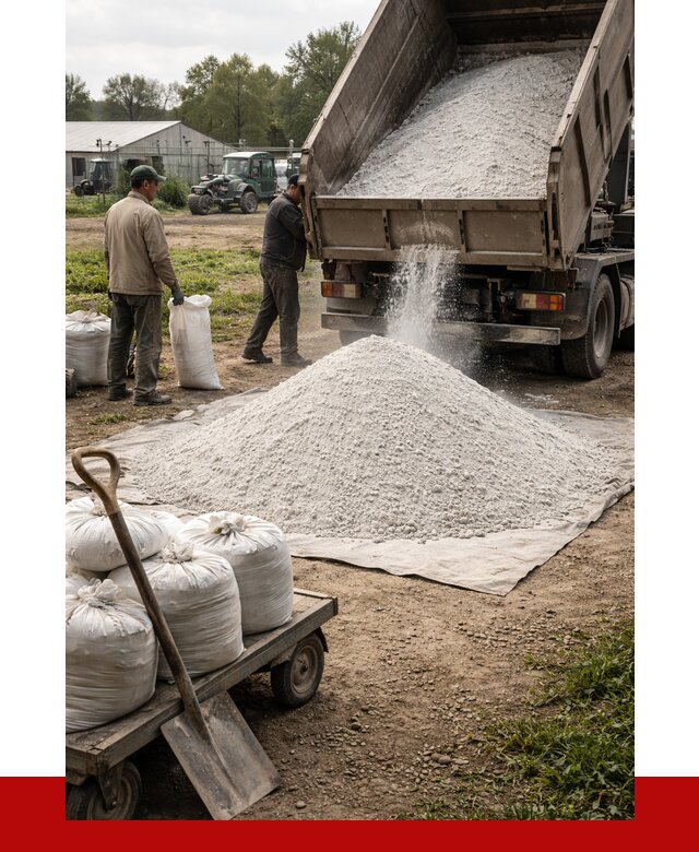 Купить известняковая мука в Краснокамске от 4258 р. за куб | ПРОНЕРУДКнм
