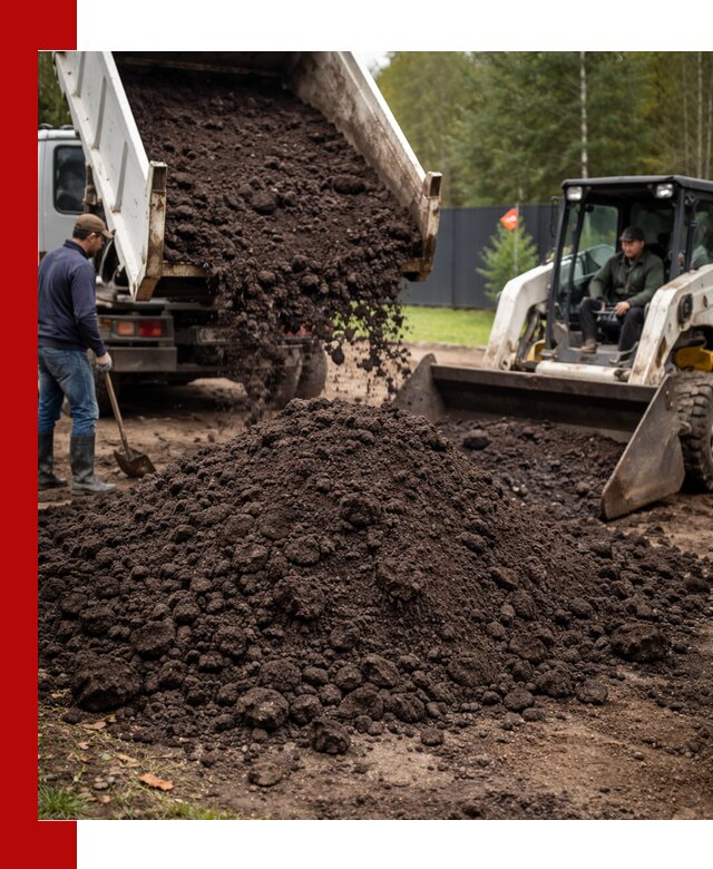 Плодородный грунт с доставкой в Краснокамске для садов и огородов
