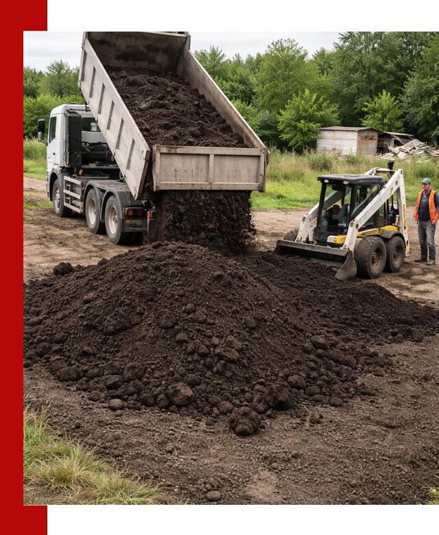 Поставка плодородной земли с доставкой самосвалом в Краснокамске