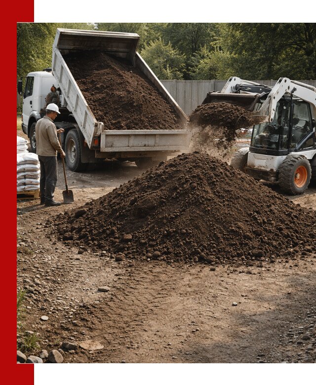 Доставка растительного грунта в Краснокамске от производителя оптом и в розницу