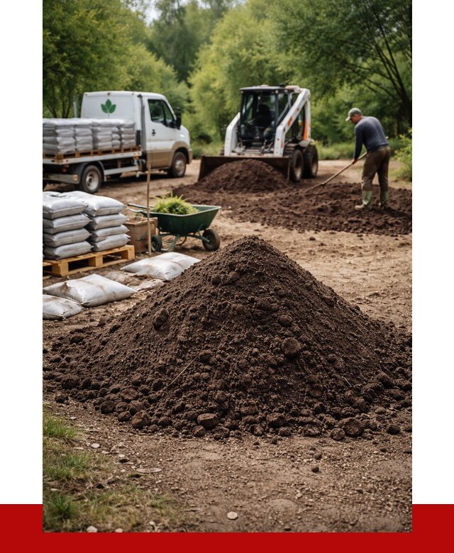 Грунт для озеленения с доставкой в Краснокамске от 1825 р. | ПРОНЕРУДКнм