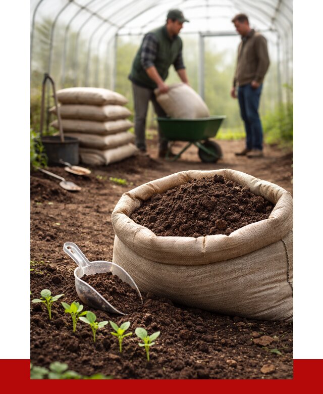 Грунт для теплицы в Краснокамске с доставкой от 1521 р. | ПРОНЕРУДКнм