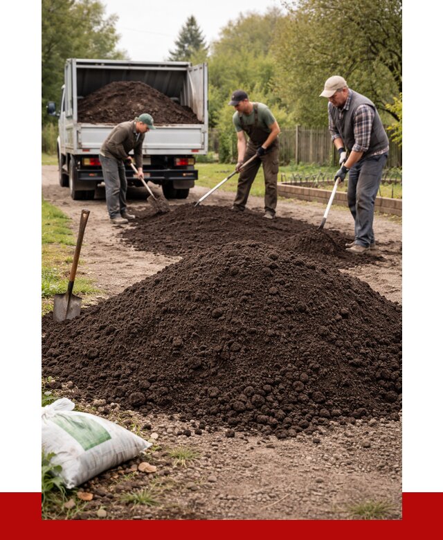 Купить землю для огорода в Краснокамске от 3244 р./куб | ПРОНЕРУДКнм