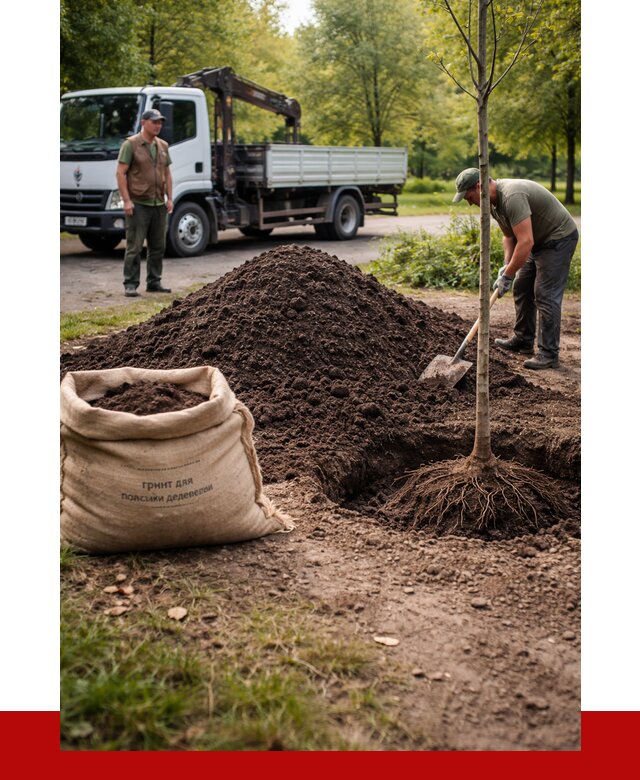 Грунт для посадки деревьев в Краснокамске от 1216 р. | ПРОНЕРУДКнм