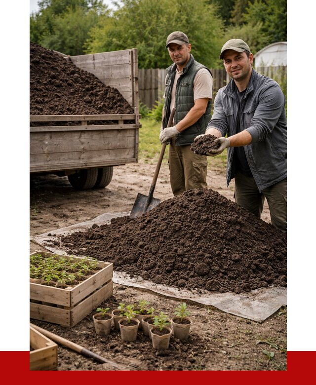 Грунт для рассады в Краснокамске от 4258 р. с доставкой | ПРОНЕРУДКнм