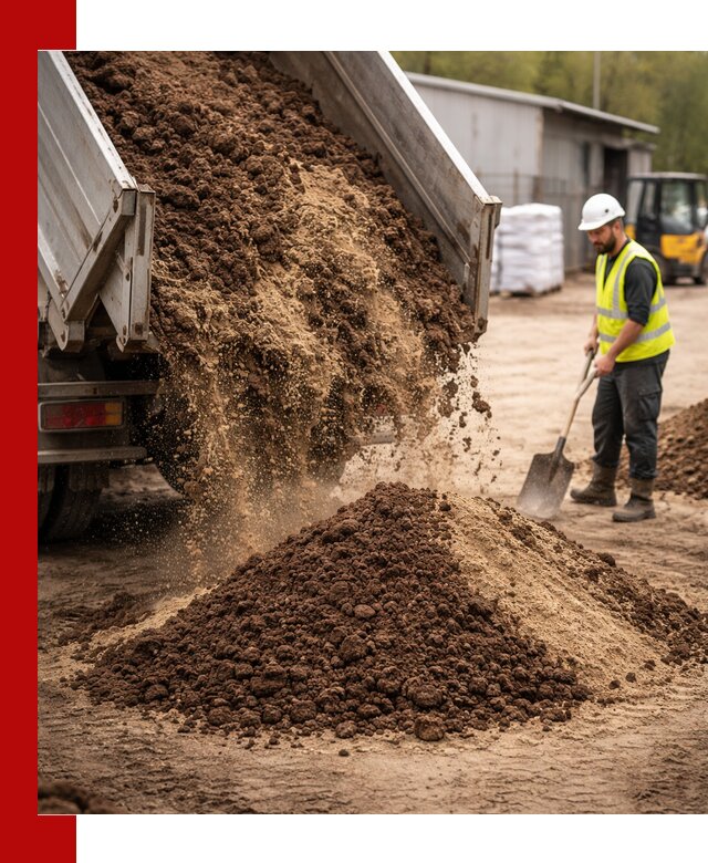 Доставка торфо-песчаной смеси в Краснокамске для строительства и озеленения